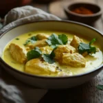 pechugas de pollo al curry con nata