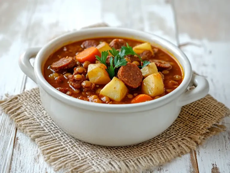 Lentejas con chorizo y patatas: receta tradicional, variantes y consejos