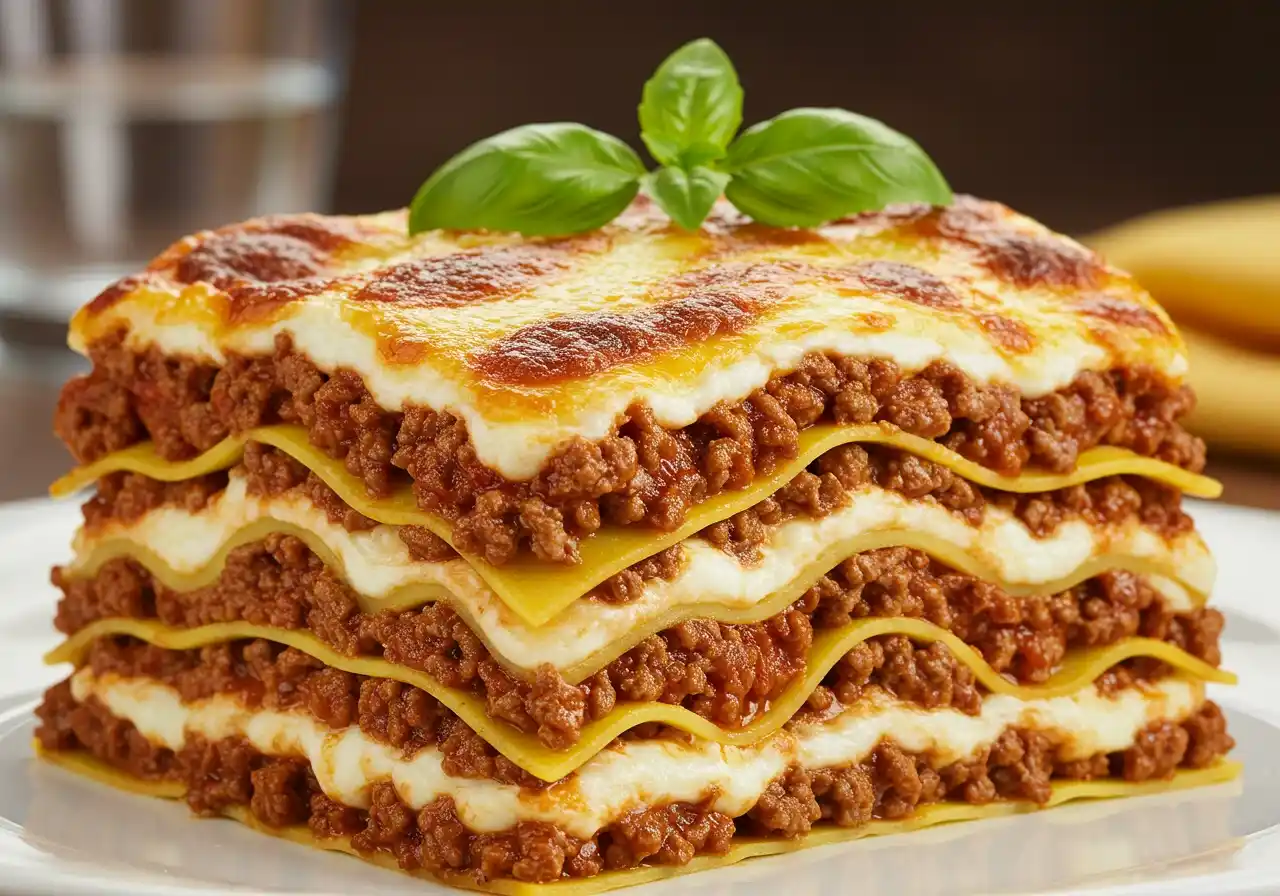 Lasaña de Carne y Verduras